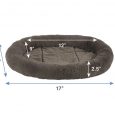 Warming Bolster Round Cat Bed