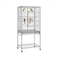 54-in Rolling Metal Large Parrot Cage Mobile Bird Cage